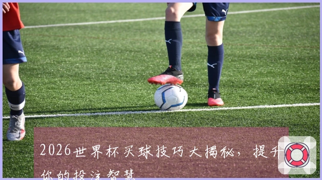 2026世界杯买球技巧大揭秘，提升你的投注智慧