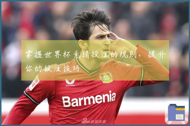 掌握世界杯竞猜投注的规则，提升你的投注技巧